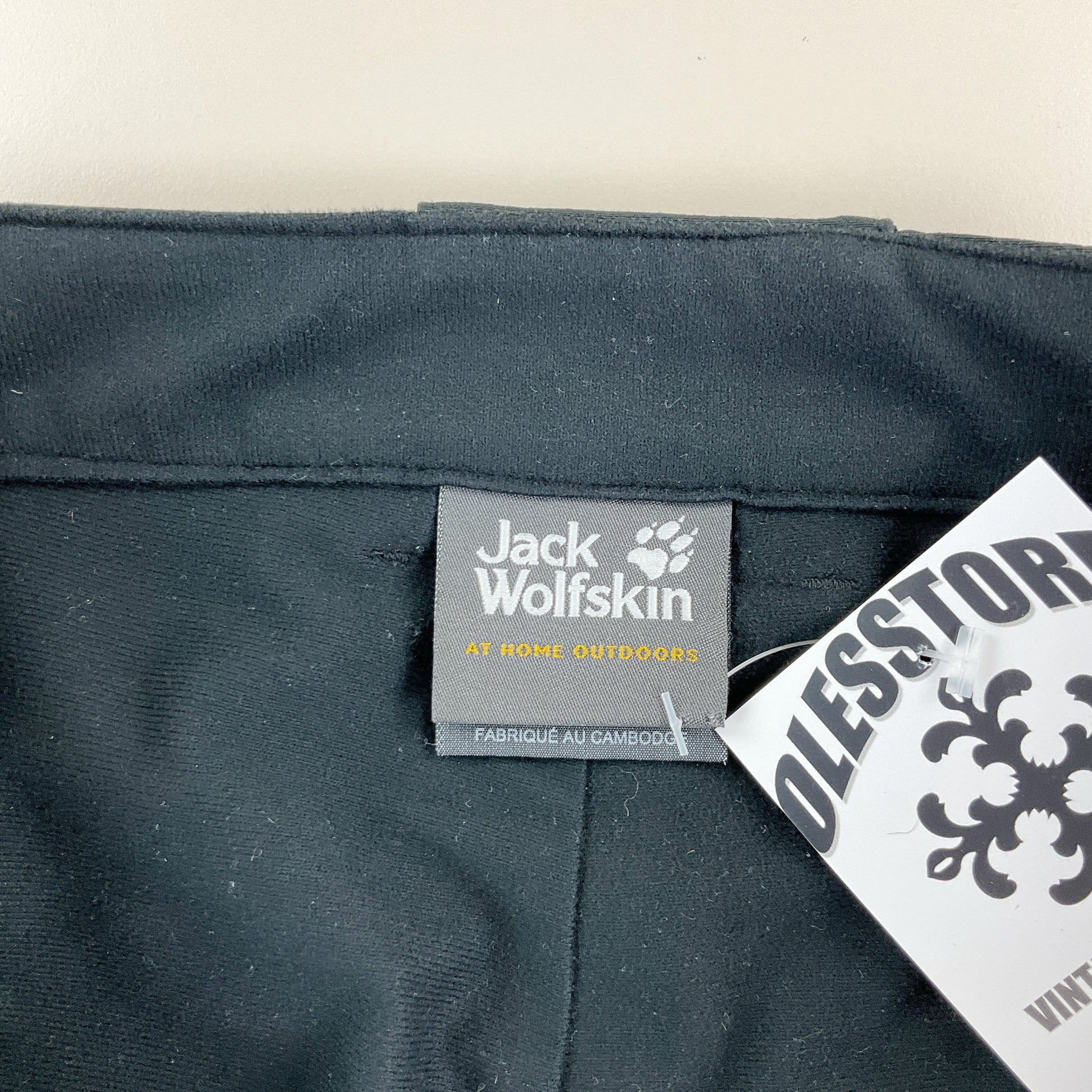 Jack Wolfskin Outdoor Wanderhose Schwarz - Herren/XL Markenlabel