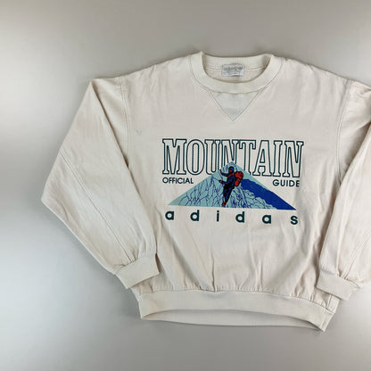 Adidas 80s Mountain Official Guide Sweatshirt Beige - Herren/M Rückansicht
