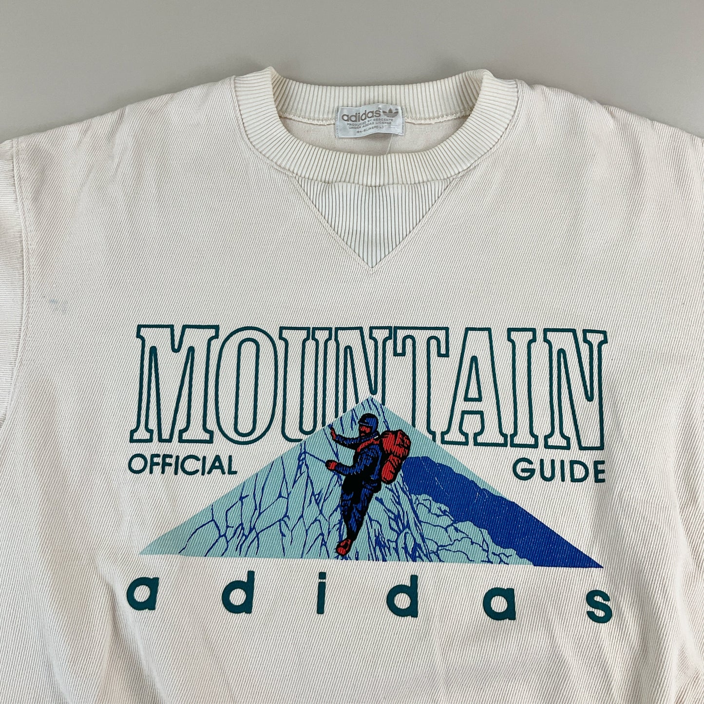 Adidas 80s Mountain Official Guide Sweatshirt Beige - Herren/M Detailansicht 2