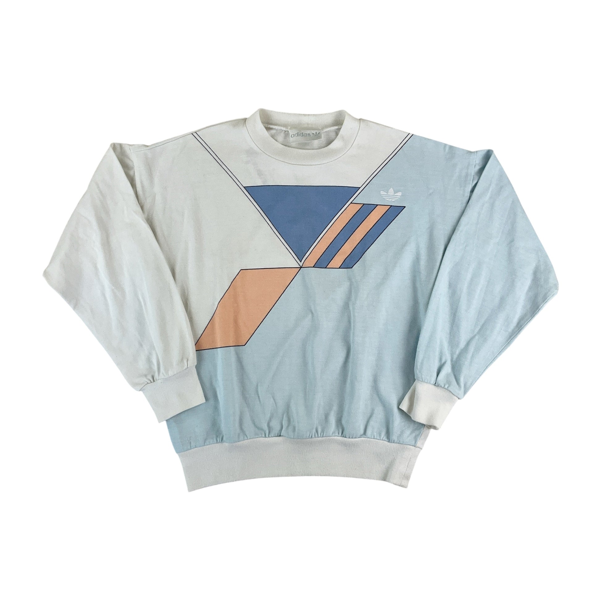 Adidas 80s Colorblock Sweatshirt - Damen/S Vorderansicht