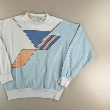 Adidas 80s Colorblock Sweatshirt - Damen/S Rückansicht