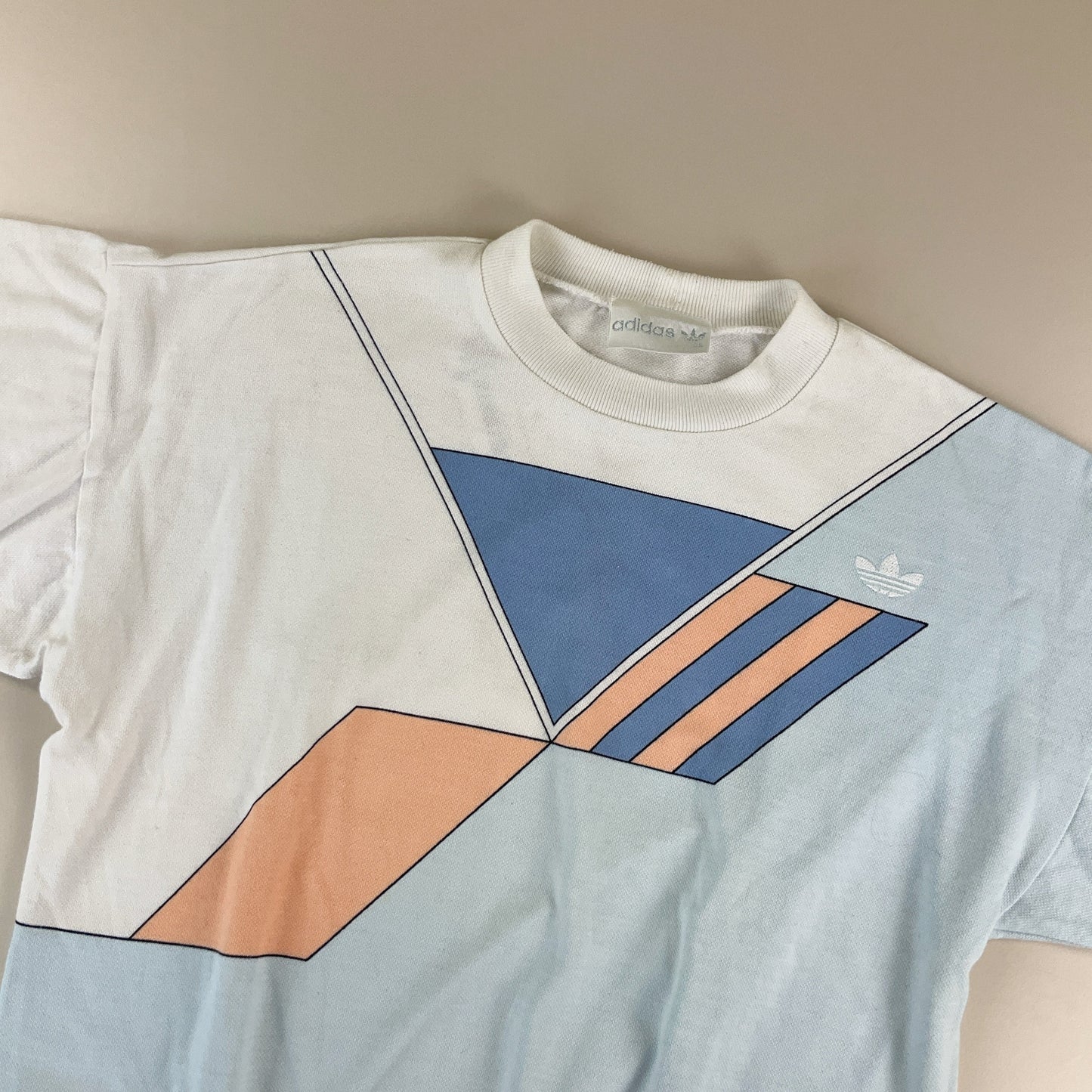 Adidas 80s Colorblock Sweatshirt - Damen/S Detailansicht 2