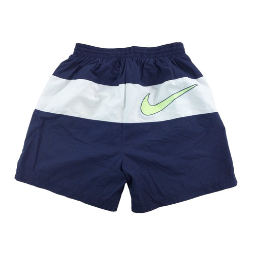 Nike Swoosh Shorts - Large-NIKE-olesstore-vintage-secondhand-shop-austria-österreich