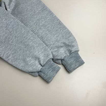 Adidas 70s Vintage Sweatshirt Grau-Hellblau-Gelb - Damen/S Detailansicht 3