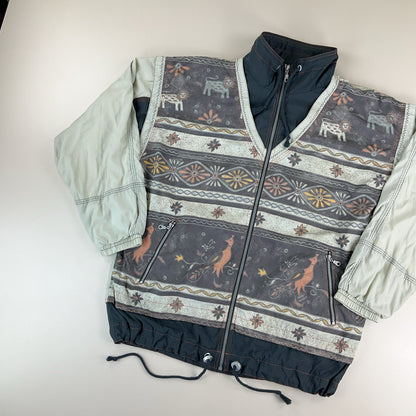 Magic Venture 90s Abstract Jacke - Herren/XL Rückansicht