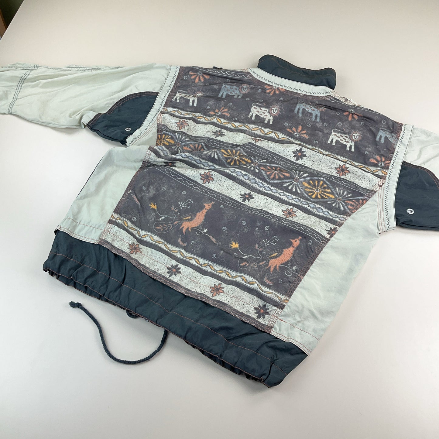 Magic Venture 90s Abstract Jacke - Herren/XL Markenlabel