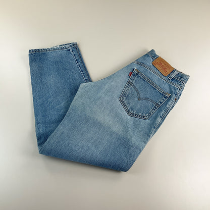 Levi's 550 Relaxed Fit 90s Jeans Hellblau - W33 L32 Vorderansicht