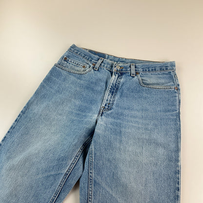 Levi's 550 Relaxed Fit 90s Jeans Hellblau - W33 L32 Detailansicht 1