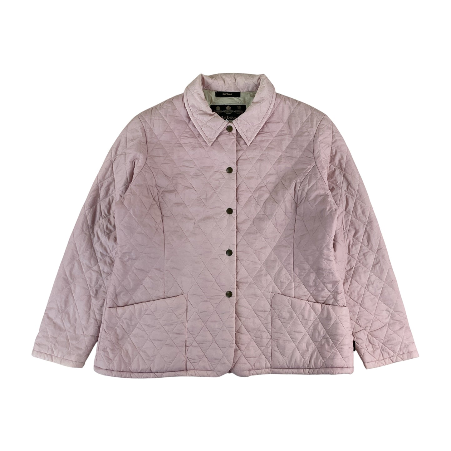 Barbour Steppjacke Hellrosa - Damen/L Vorderansicht