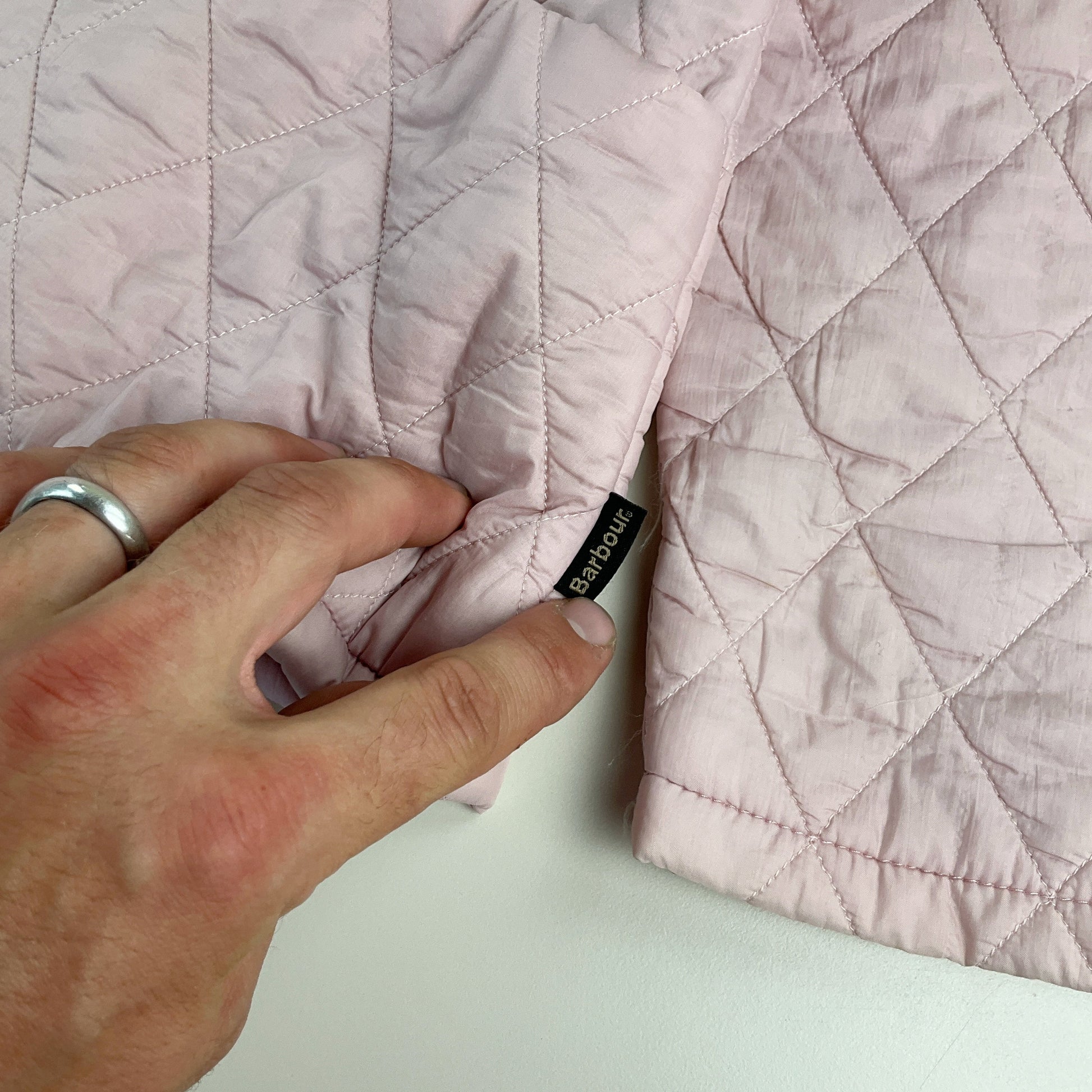 Barbour Steppjacke Hellrosa - Damen/L Detailansicht 1