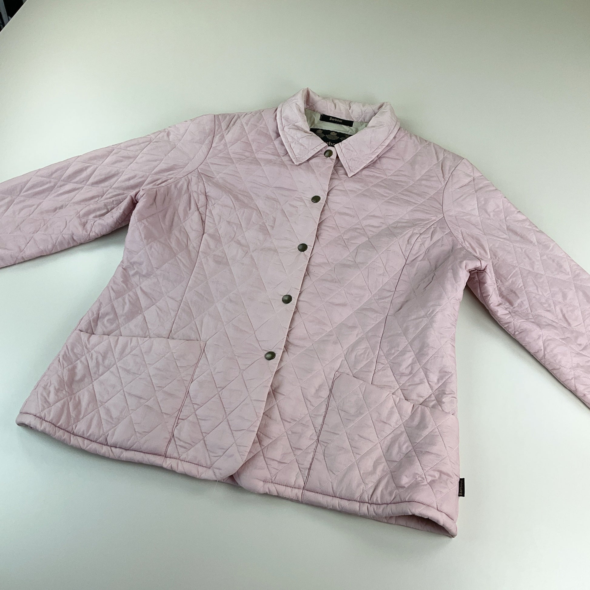 Barbour Steppjacke Hellrosa - Damen/L Detailansicht 2