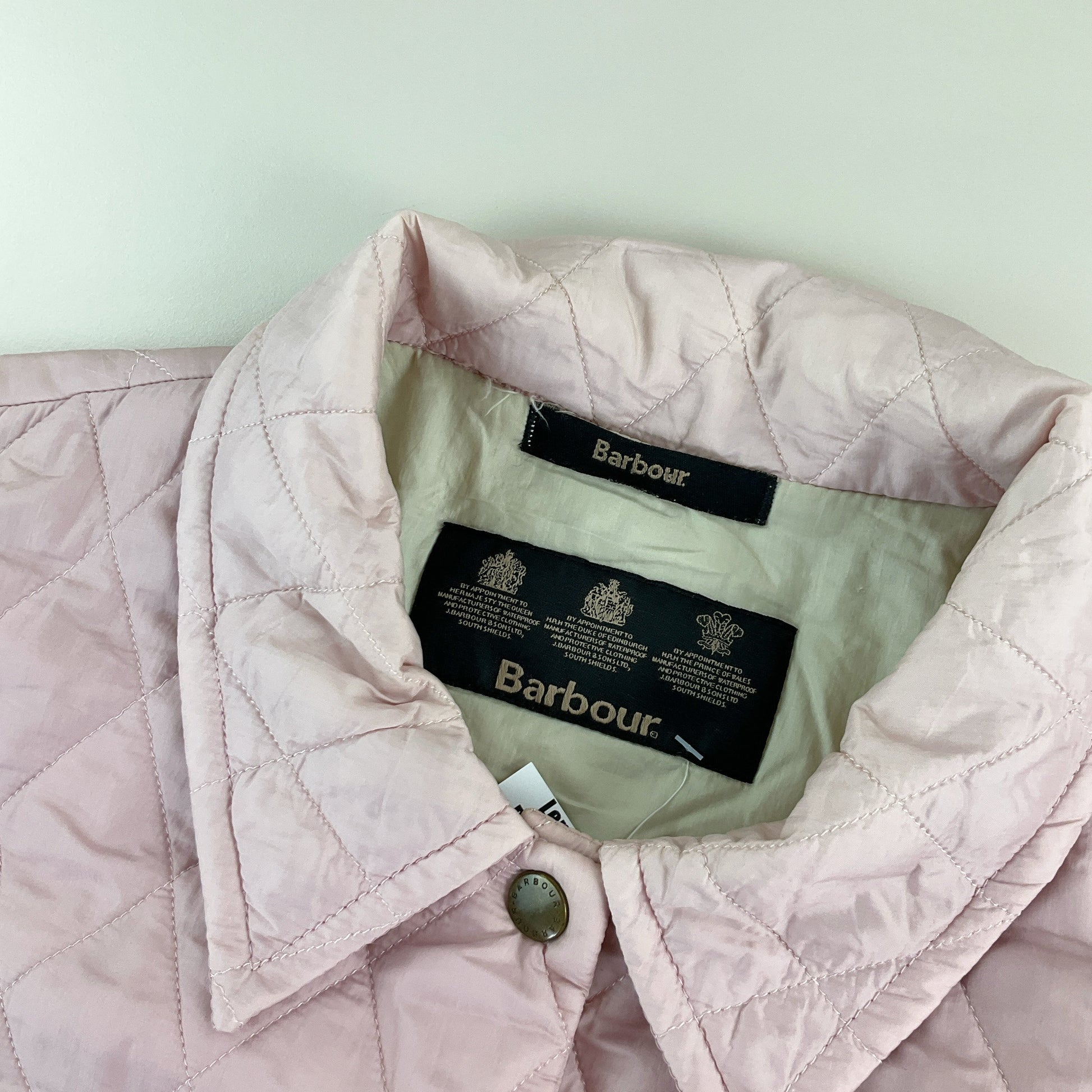 Barbour Steppjacke Hellrosa - Damen/L Detailansicht 3