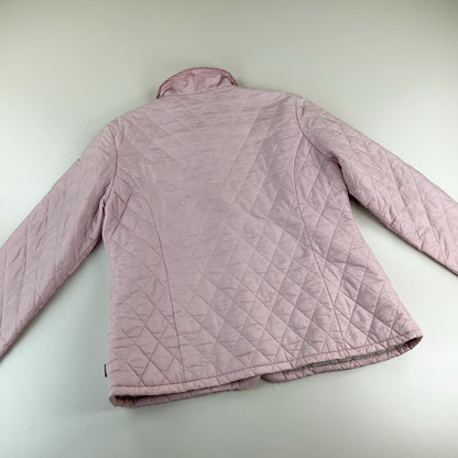 Barbour Steppjacke Hellrosa - Damen/L Markenlabel