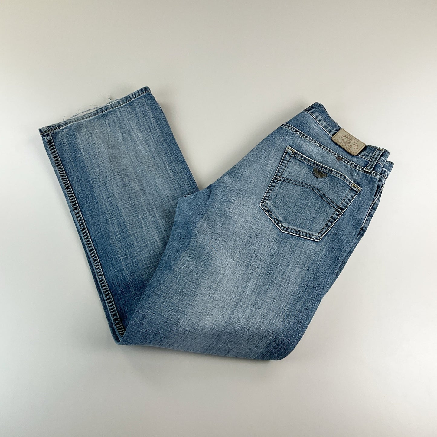 Armani Jeans 2000s Denim Jeans - W33 L32 Vorderansicht