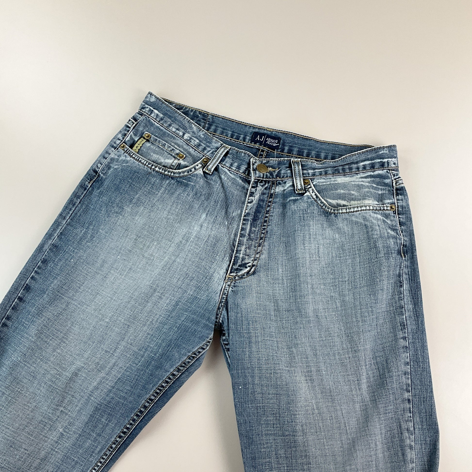 Armani Jeans 2000s Denim Jeans - W33 L32 Detailansicht 1