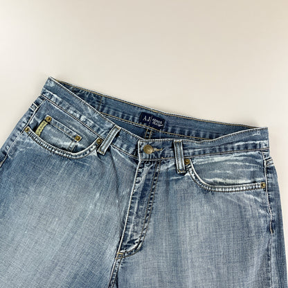 Armani Jeans 2000s Denim Jeans - W33 L32 Detailansicht 2