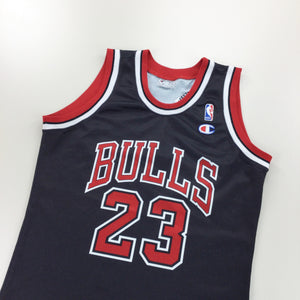 Champion 90s Bulls NBA Jersey - Kids/M-Champion-olesstore-vintage-secondhand-shop-austria-österreich