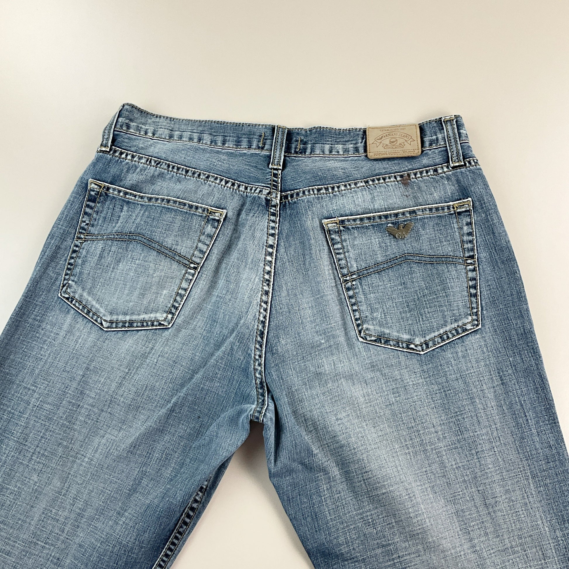 Armani Jeans 2000s Denim Jeans - W33 L32 Markenlabel