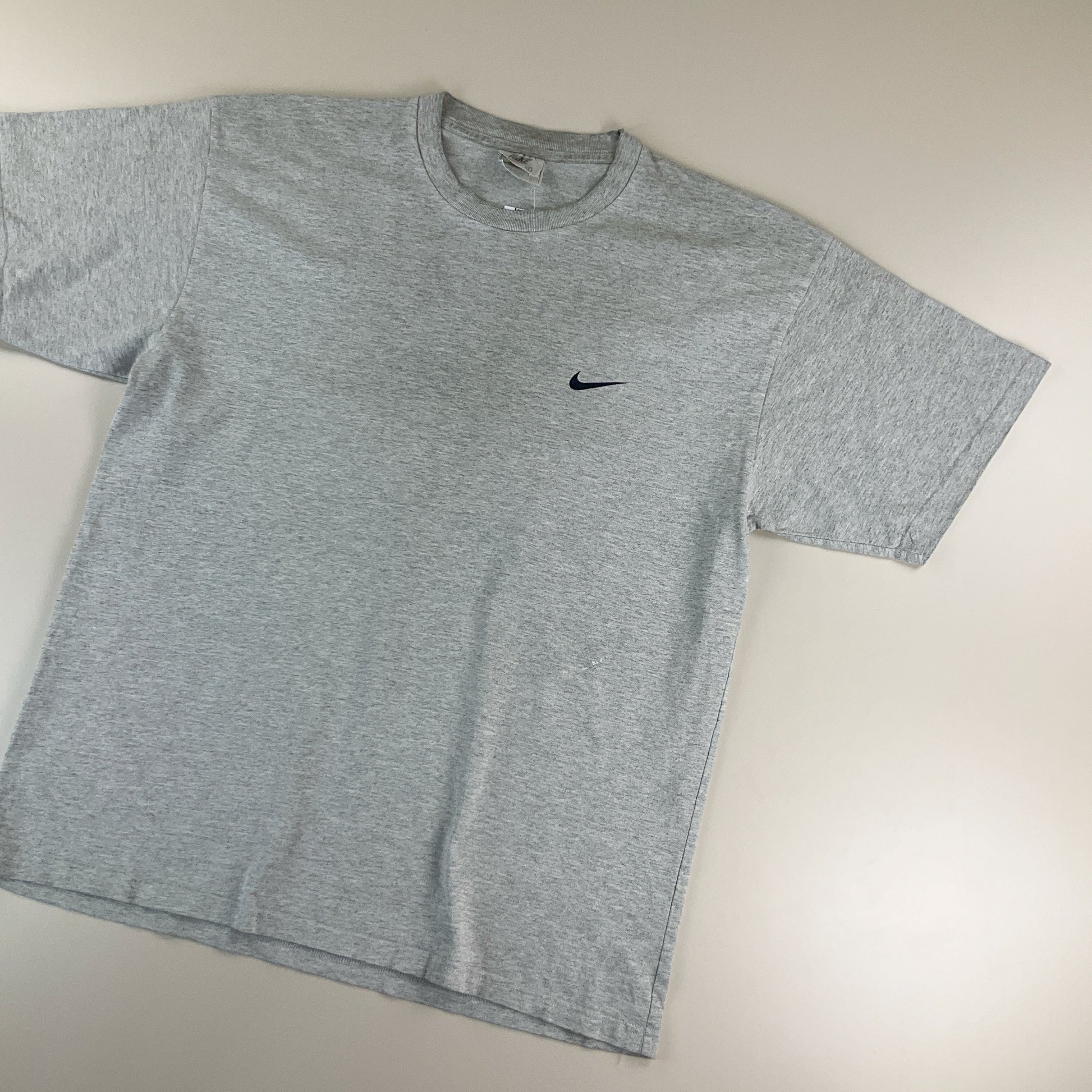 Nike 90s Vintage T-Shirt Grau - Herren/L Detailansicht 2