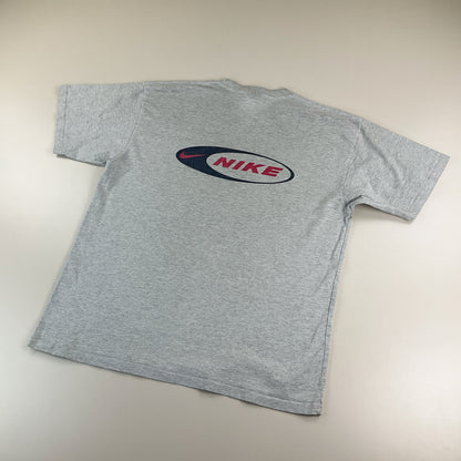 Nike 90s Vintage T-Shirt Grau - Herren/L Detailansicht 3