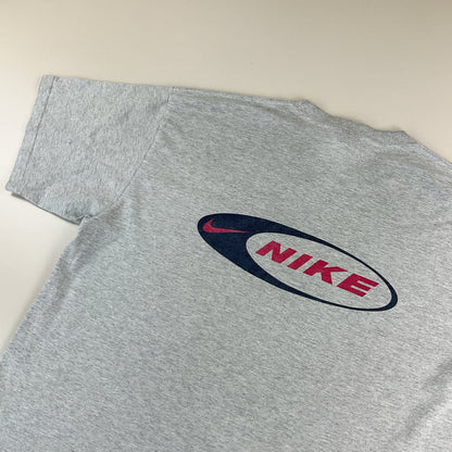 Nike 90s Vintage T-Shirt Grau - Herren/L Rückansicht