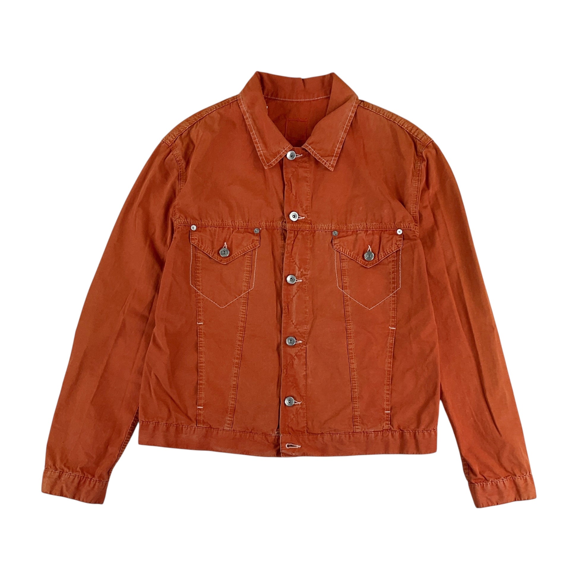 Hugo Boss 2000s Jacke Orange - Herren/L Vorderansicht