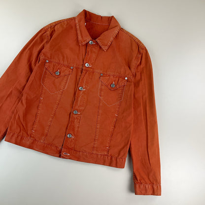 Hugo Boss 2000s Jacke Orange - Herren/L Rückansicht