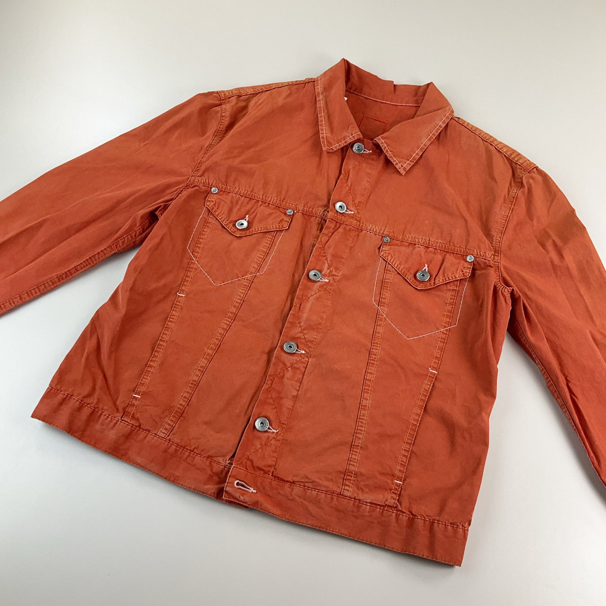 Hugo Boss 2000s Jacke Orange - Herren/L Detailansicht 2