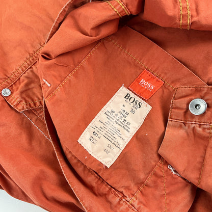 Hugo Boss 2000s Jacke Orange - Herren/L Detailansicht 3