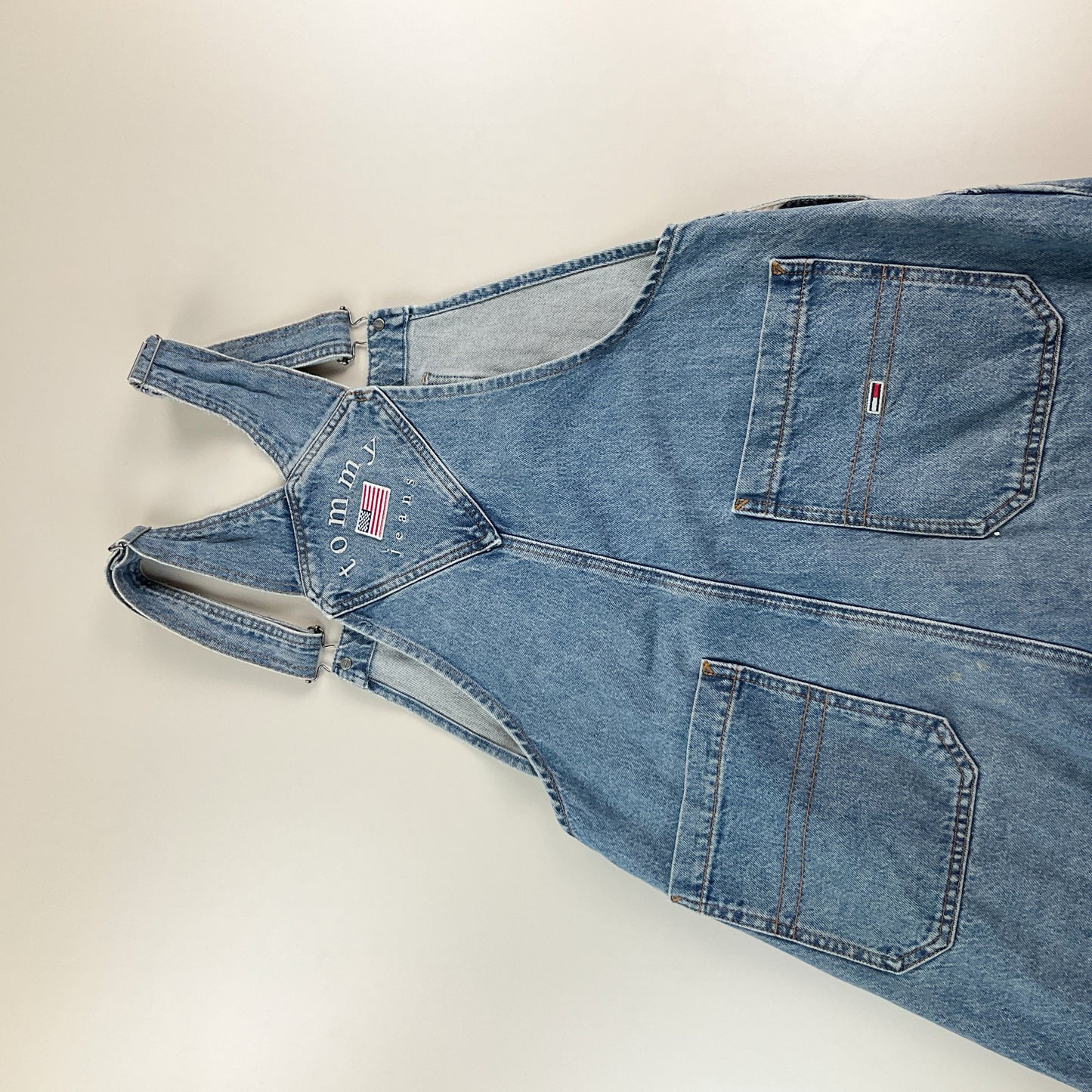 Tommy Jeans Denim Latzhose - W29 L30 Detailansicht 3