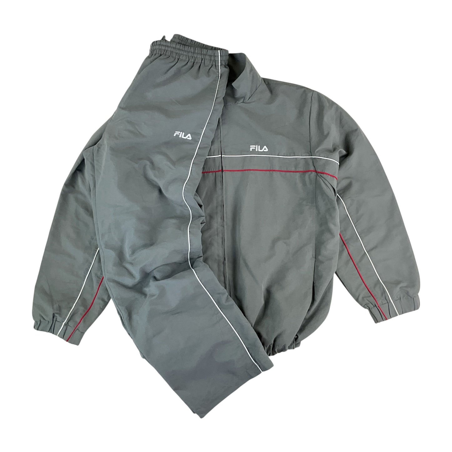 Fila 2000s Trainingsanzug Grau - Herren/XL Jacke und Hose zusammen