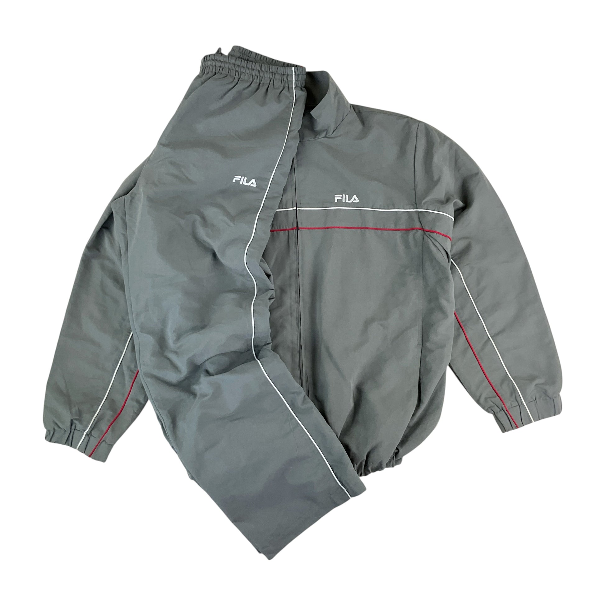 Fila 2000s Trainingsanzug Grau - Herren/XL Jacke und Hose zusammen