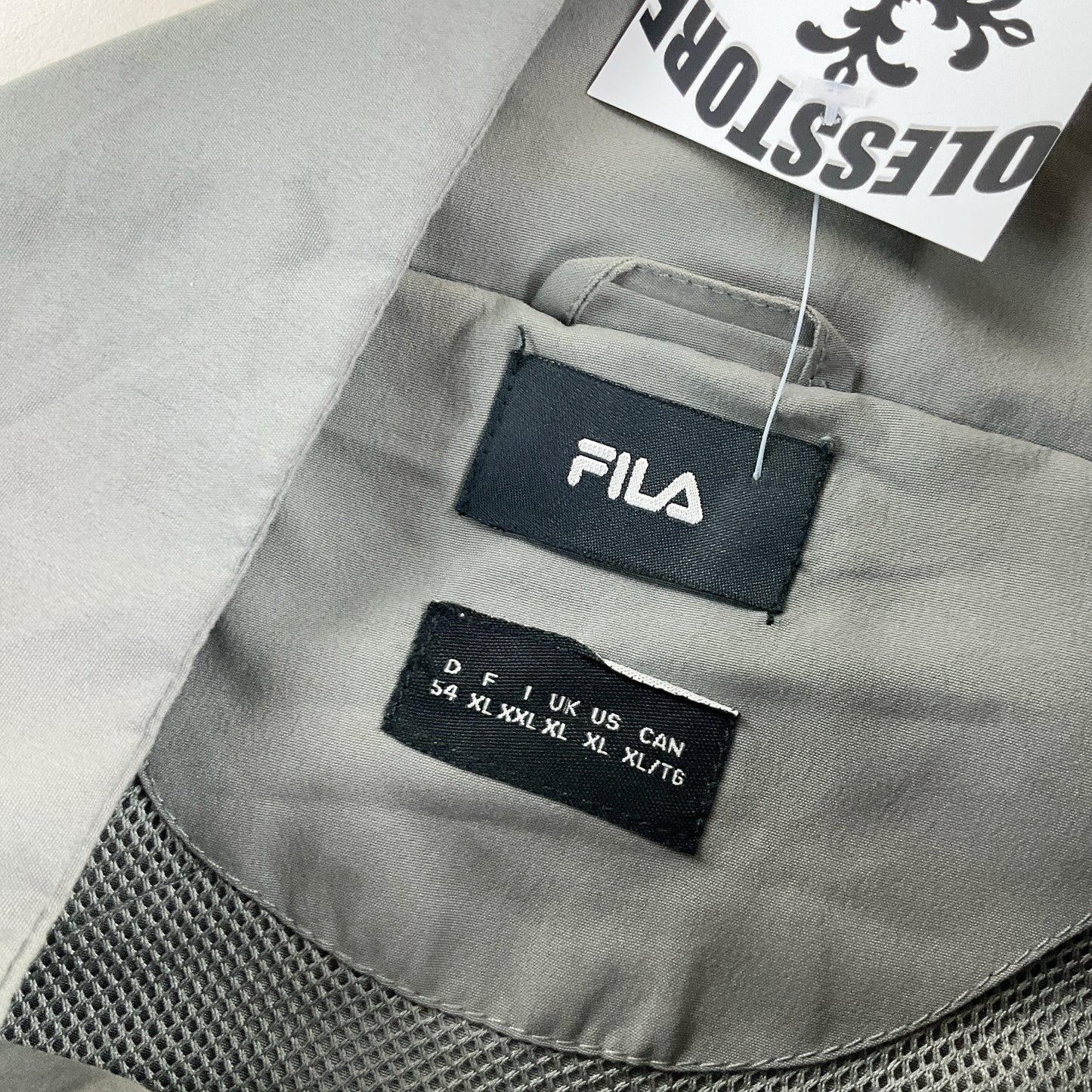 Fila 2000s Trainingsanzug Grau - Herren/XL Markenlabel