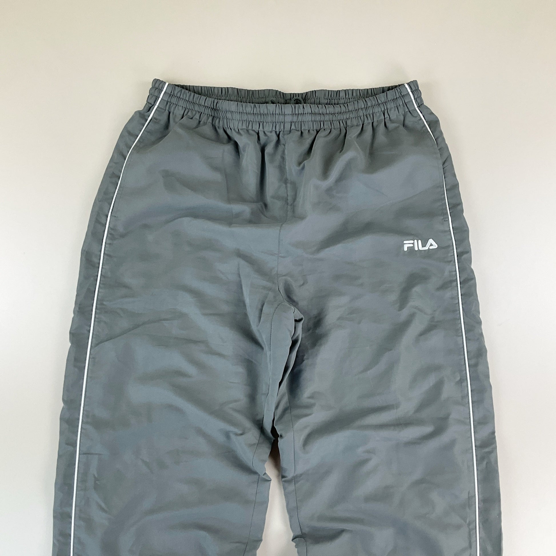Fila 2000s Trainingsanzug Grau - Herren/XL Detailansicht Hose