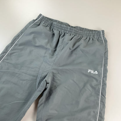 Fila 2000s Trainingsanzug Grau - Herren/XL Rückansicht Hose