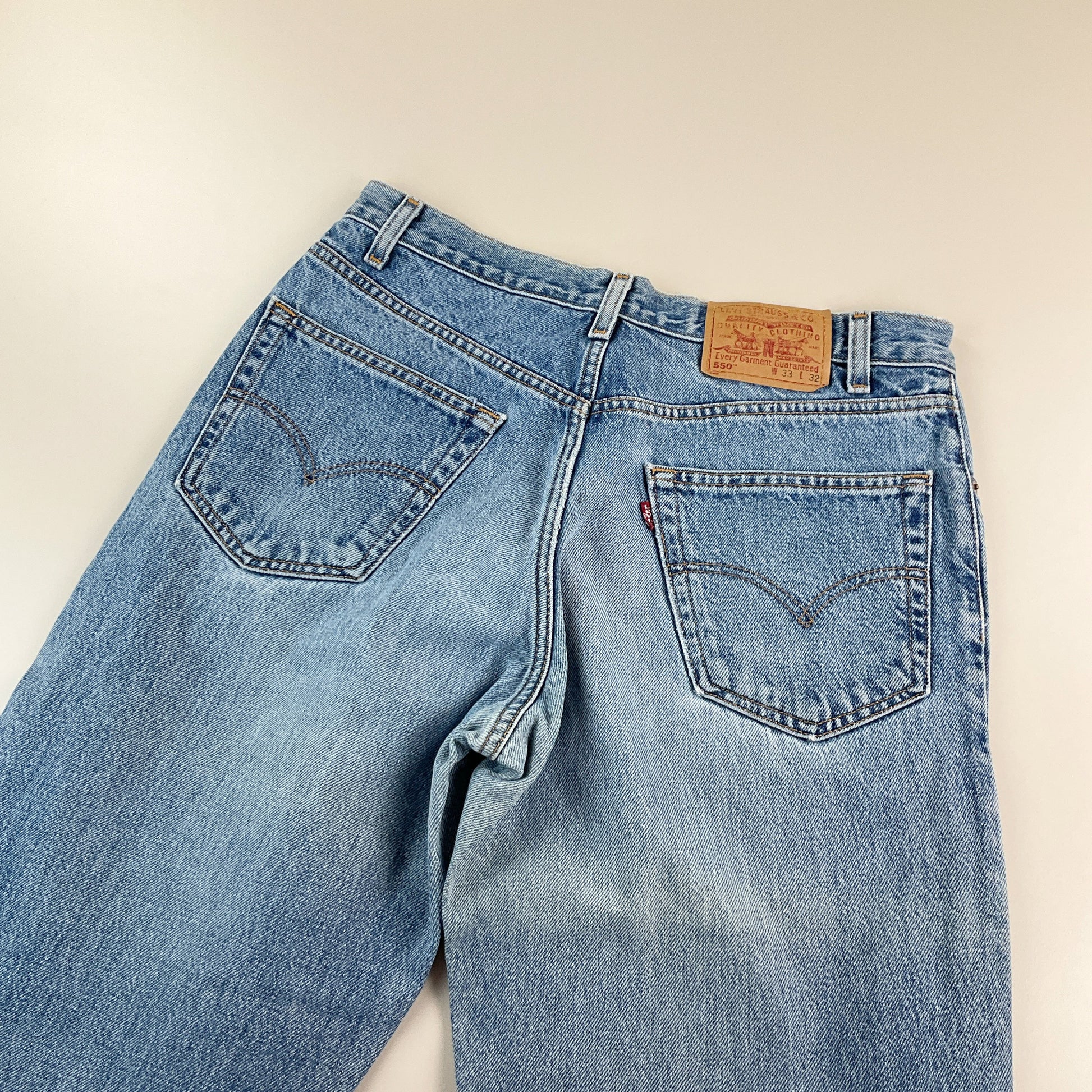 Levi's 550 Relaxed Fit Jeans - W33 L32 Detailansicht 2