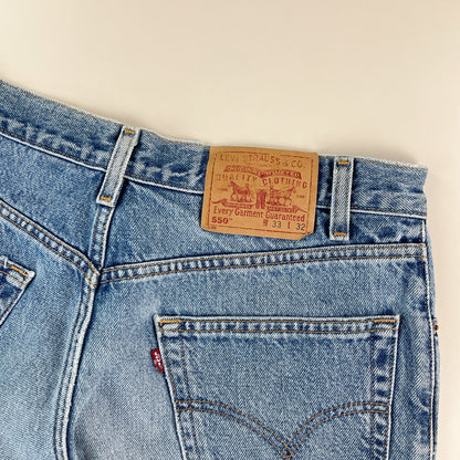 Levi's 550 Relaxed Fit Jeans - W33 L32 Detailansicht 3
