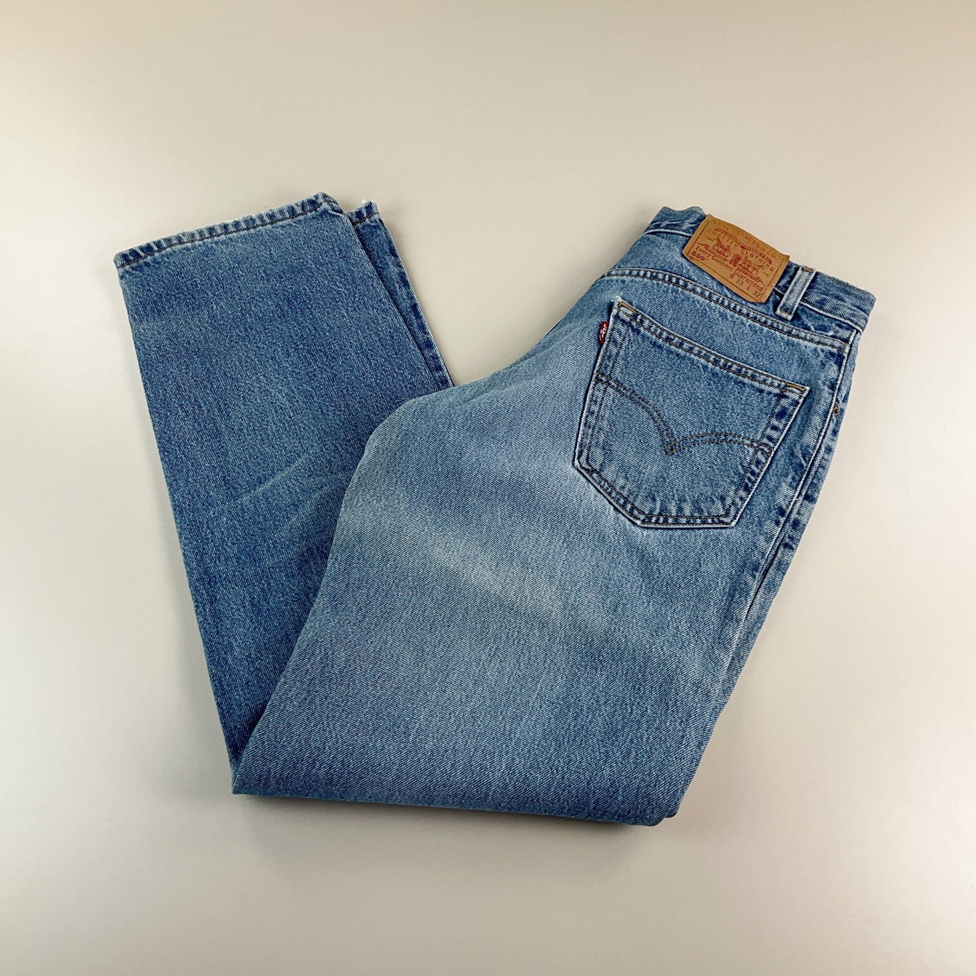Levi's 550 Relaxed Fit Jeans - W33 L32 Detailansicht 4