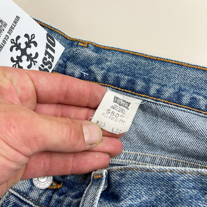 Levi's 550 Relaxed Fit Jeans - W33 L32 Markenlabel