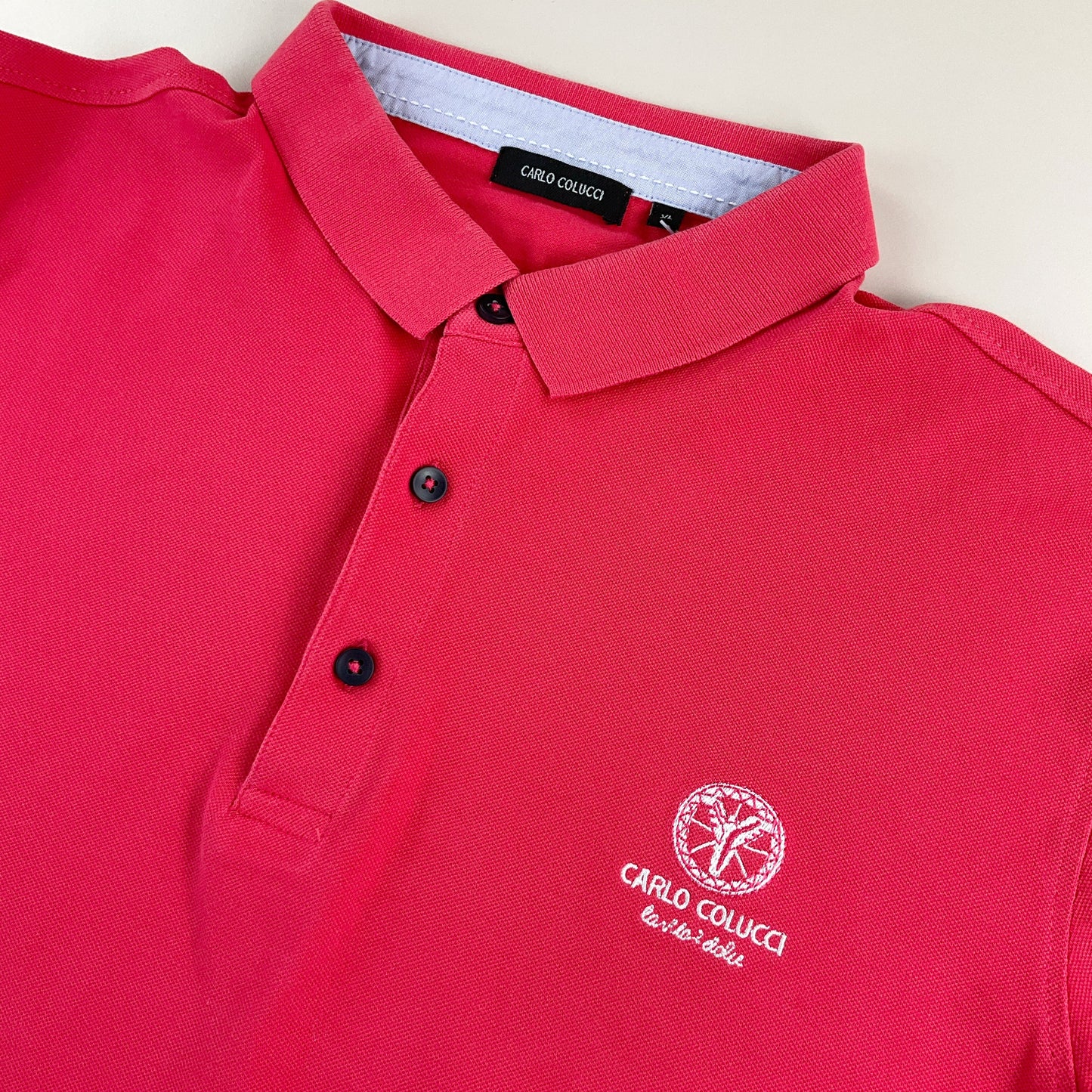 Carlo Colucci Polo Shirt - Herren/XL Detailansicht 2