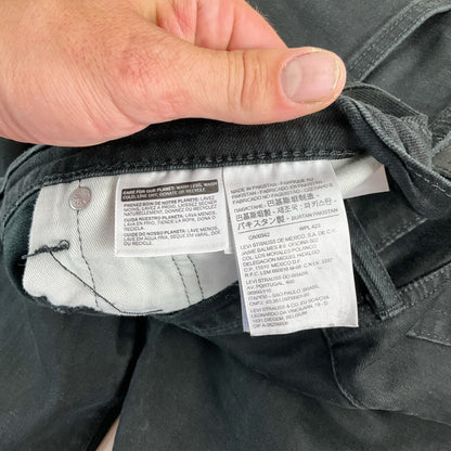 Levi's 502 Jeans Schwarz - W36 L32 Detailansicht 4