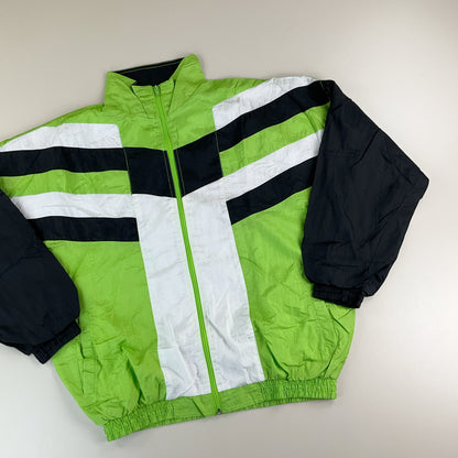 Retro 90s Trainingsanzug - Herren/M Rückansicht Jacke
