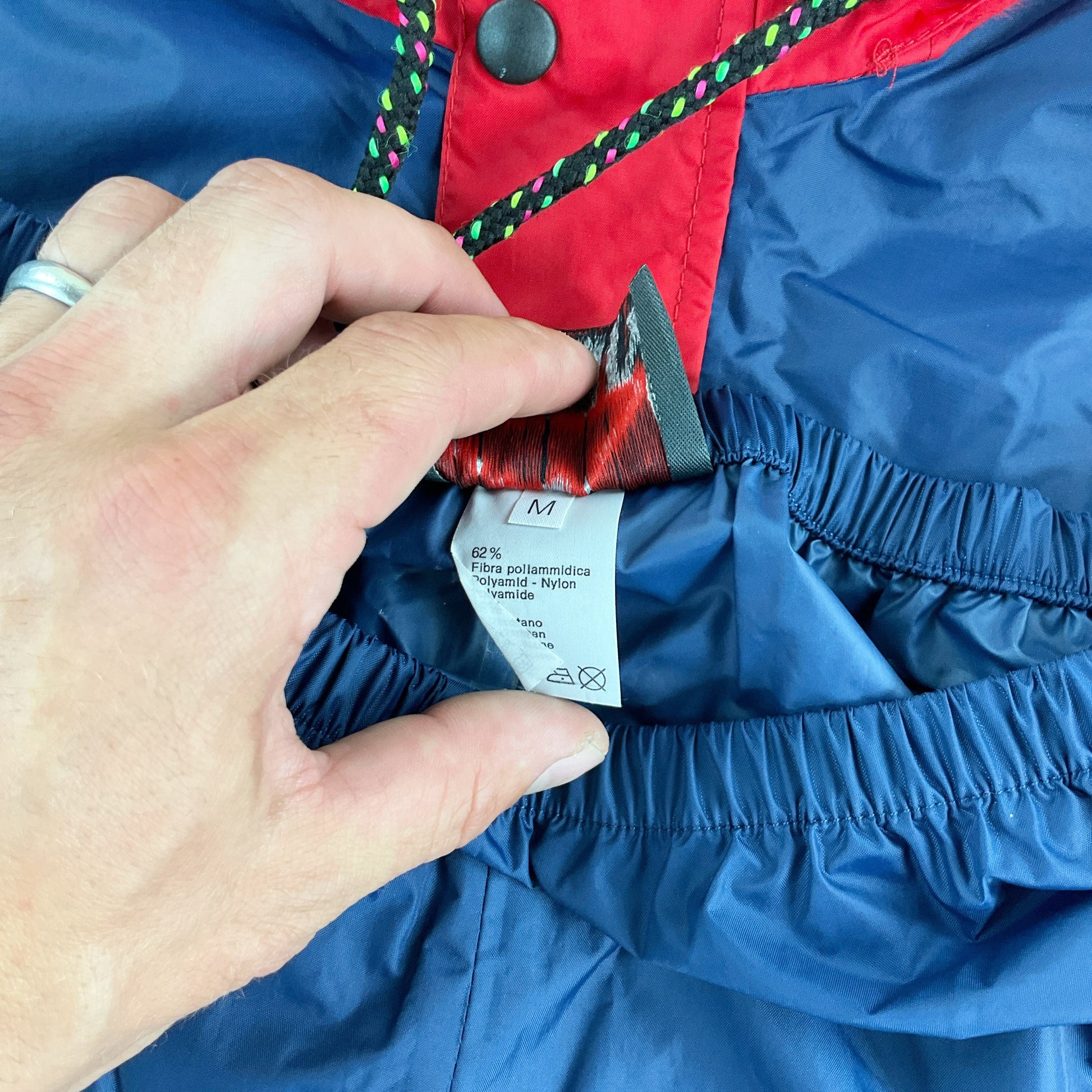 McKinley 90s Regenanzug - Herren/M Markenlabel Kapuze