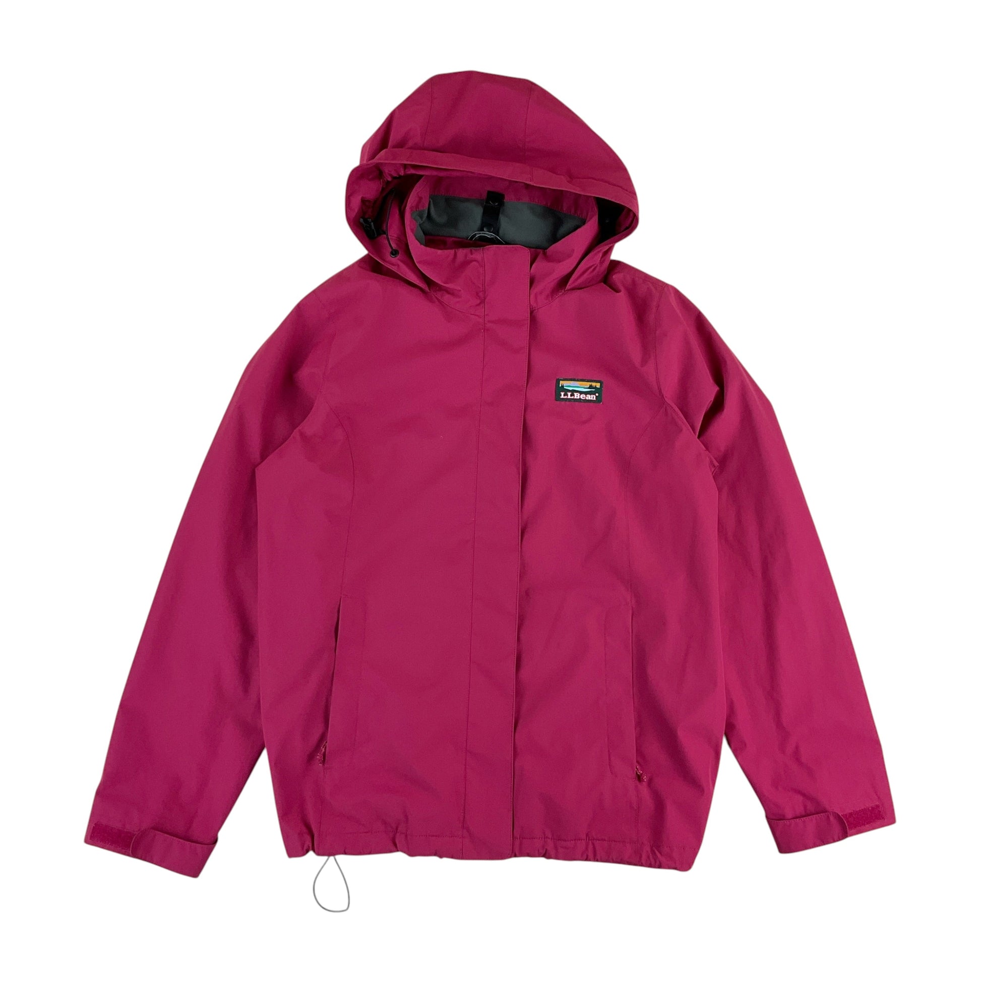 L.L.Bean Gore-Tex Jacke - Damen/M Vorderansicht Kapuze geschlossen