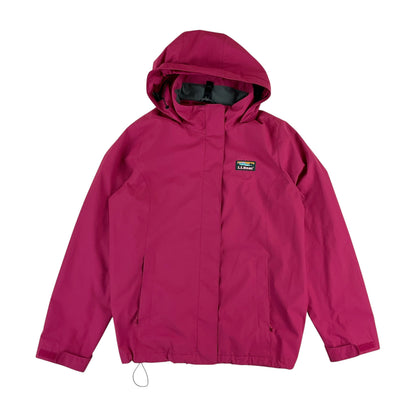 L.L.Bean Gore-Tex Jacke - Damen/M Vorderansicht Kapuze geschlossen