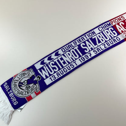 Austria Salzburg vs Sparta Prag 1997 Fan-Schal Detailansicht 2
