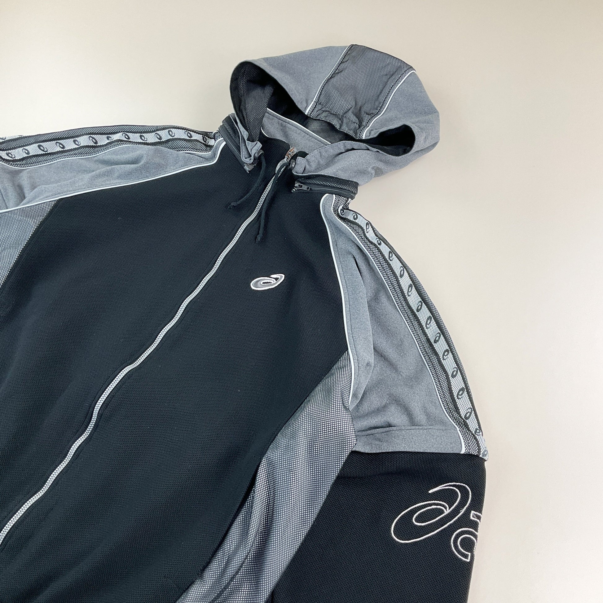 Asics 90s Trainingsjacke - Herren/XXL Rückansicht