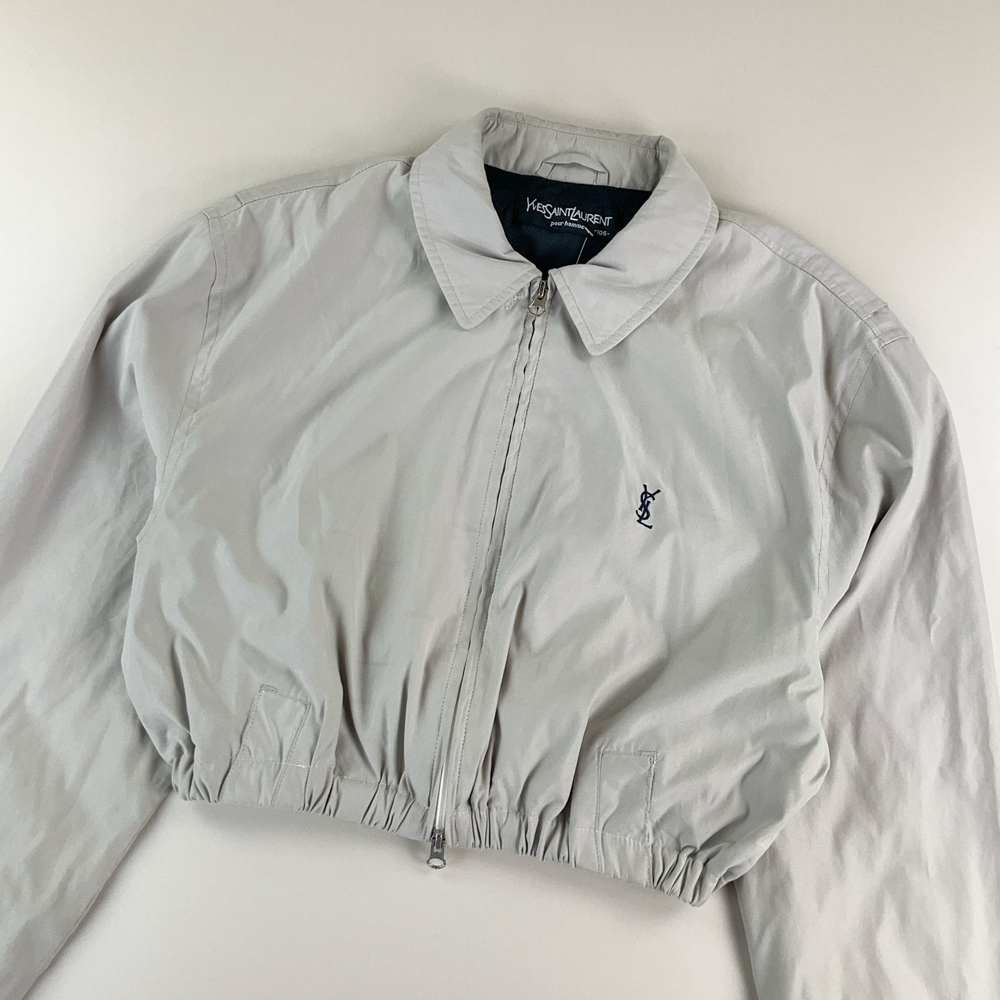 Yves Saint Laurent Crop Jacke - Damen/S Vorderansicht