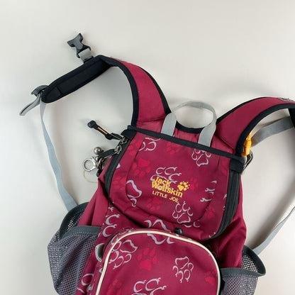 Jack Wolfskin Little Joe Kinderrucksack Rot - Vorderansicht 2