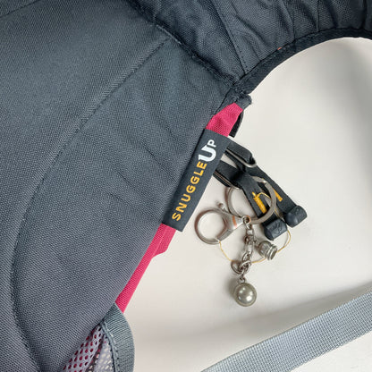 Jack Wolfskin Little Joe Kinderrucksack Rot - Detailansicht Reißverschluss